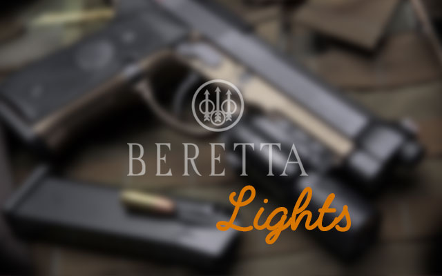 Beretta 84 lights